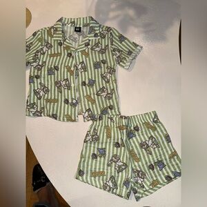 100% Cotton Buzz light (Toy Story) matching set for boys